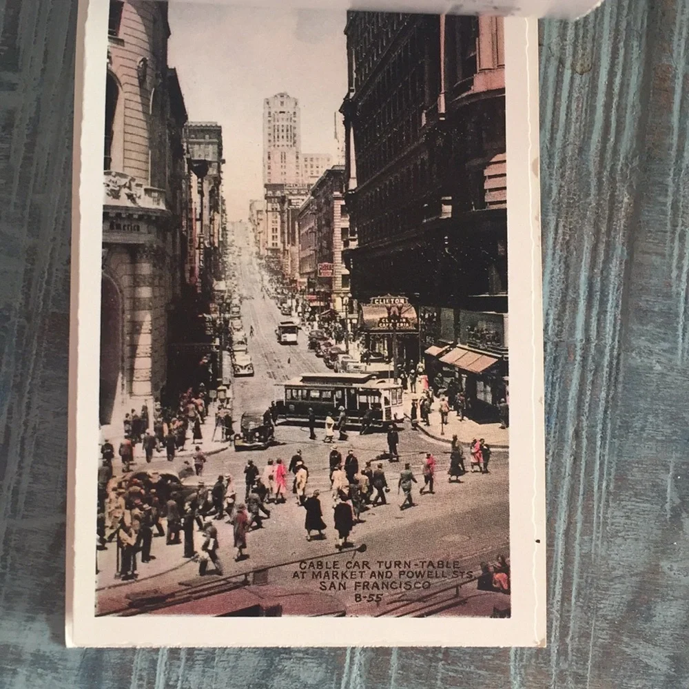 Vintage San Francisco postcards 1944 -14 postcards